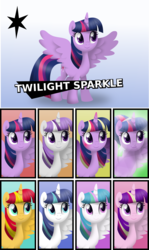 Size: 1666x2787 | Tagged: dead source, safe, artist:meteor-spark, princess cadance, princess celestia, shining armor, sunset shimmer, twilight sparkle, twilight velvet, alicorn, crystal pony, pony, g4, alicornified, alternate clothes, crystal twilight, crystallized, ember's worst nightmare, gleaming shield, palette swap, prince shining armor, princess gleaming shield, race swap, rainbow power, rainbow twilight, rule 63, shimmercorn, super smash bros., super smash ponies, svg, twilight sparkle (alicorn), vector, velveticorn