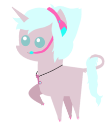 Size: 696x800 | Tagged: safe, artist:blitches, oc, oc only, base used, pointy ponies, solo