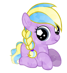 Size: 4614x5000 | Tagged: safe, oc, oc only, oc:starlight, absurd resolution, female, filly, simple background, solo, vector, white background, younger