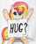 Size: 2382x2874 | Tagged: safe, artist:40kponyguy, derpibooru exclusive, sunset shimmer, pony, unicorn, g4, cute, female, heart eyes, high res, hug, hug request, mouth hold, shimmerbetes, sign, solo, traditional art, wingding eyes