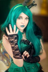 Size: 640x960 | Tagged: safe, artist:lochlan o'neil, queen chrysalis, human, g4, cosplay, irl, irl human, photo