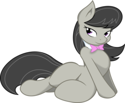 Size: 6081x5013 | Tagged: safe, artist:joey darkmeat, artist:solarflare-solis, edit, octavia melody, earth pony, semi-anthro, g4, .svg available, absurd resolution, draw me like one of your french girls, female, simple background, solo, sultry pose, transparent background, vector