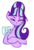 Size: 730x1062 | Tagged: artist needed, safe, starlight glimmer, g4, my little pony: friendship is magic, season 5, the cutie map, female, obey, simple background, solo, transparent background