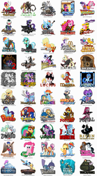 Size: 1594x2871 | Tagged: safe, pony, icon, ponified, recolor, video game