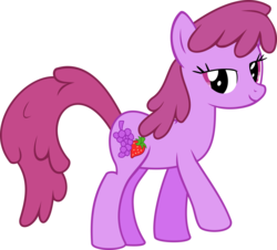 Size: 6000x5416 | Tagged: safe, artist:icy wings, berry punch, berryshine, earth pony, pony, g4, absurd resolution, bedroom eyes, female, looking at you, mare, simple background, solo, transparent background, vector