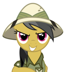 Size: 854x935 | Tagged: safe, artist:teslacloud, daring do, pegasus, pony, g4, read it and weep, female, mare, simple background, solo, transparent background, vector, vector trace