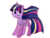 Size: 2048x1536 | Tagged: safe, artist:nintendash, twilight sparkle, alicorn, pony, g4, female, mare, rainbow power, solo, twilight sparkle (alicorn)