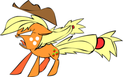 Size: 2157x1359 | Tagged: safe, artist:mushroomcookiebear, applejack, earth pony, pony, g4, female, solo, yelling