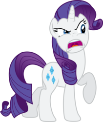 Size: 4646x5500 | Tagged: safe, artist:theshadowstone, rarity, pony, unicorn, g4, absurd resolution, female, mare, simple background, solo, transparent background, vector