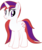 Size: 2024x2387 | Tagged: safe, artist:avarick, moondancer (g1), pony, unicorn, g1, g4, female, g1 to g4, generation leap, mare, simple background, solo, transparent background, vector