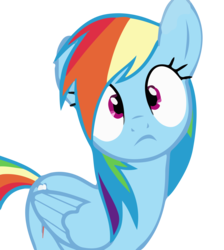 Size: 3206x3586 | Tagged: safe, artist:davids1030, rainbow dash, g4, female, simple background, solo, transparent background, vector