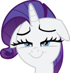 Size: 1970x2031 | Tagged: safe, artist:barrfind, rarity, g4, bedroom eyes, cute, faic, female, raribetes, simple background, solo, transparent background, vector