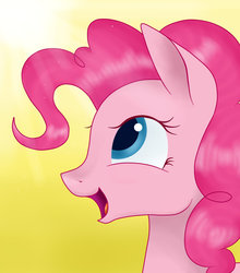 Size: 1024x1165 | Tagged: safe, artist:justbrohoof, pinkie pie, g4, female, portrait, solo