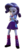 Size: 1080x1920 | Tagged: safe, artist:3d thread, artist:creatorofpony, rarity, twilight sparkle, equestria girls, g4, 3d, 3d model, blender, boots, bracelet, clothes, clothes swap, female, gem, jewelry, shirt, skirt, solo, twilight sparkle's shirt, twilight sparkle's skirt