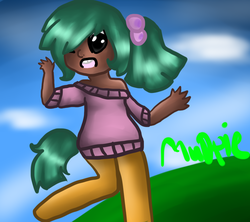 Size: 900x800 | Tagged: source needed, safe, artist:minty-dreamer, oc, oc only, oc:mudpie, satyr, offspring, parent:snails, solo