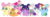 Size: 900x298 | Tagged: safe, artist:taritoons, applejack, fluttershy, pinkie pie, rainbow dash, rarity, spike, twilight sparkle, hamster, g4, group, hamsterfied, hamtaro, mane seven, mane six, species swap