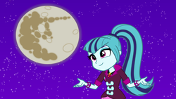 Size: 900x506 | Tagged: safe, artist:robe17, sonata dusk, equestria girls, g4, catasterism, crossover, ludwig van beethoven, mare in the moon, moon, moonlight sonata, music, pun, visual pun