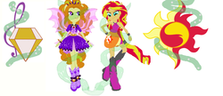 Size: 1006x434 | Tagged: safe, artist:ariasofab, adagio dazzle, sunset shimmer, equestria girls, g4, my little pony equestria girls: rainbow rocks, cutie mark, ponied up