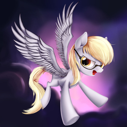 Size: 2000x2000 | Tagged: safe, artist:n3moni, derpy hooves, pegasus, pony, g4, female, high res, mare, solo