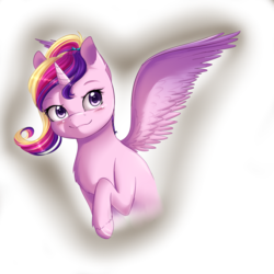 Size: 2000x2000 | Tagged: safe, artist:chiweee, princess cadance, g4, female, high res, solo, unshorn fetlocks