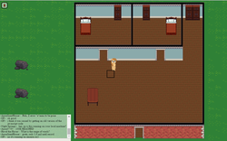 Size: 1018x637 | Tagged: safe, oc, oc only, everfree outpost, fan game, game, house