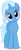 Size: 3000x7000 | Tagged: safe, artist:byteslice, artist:dashiesparkle, trixie, pony, unicorn, g4, cute, diatrixes, female, head tilt, looking at you, mare, simple background, smiling, solo, standing, svg, transparent background, vector