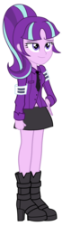 Size: 1633x5955 | Tagged: safe, artist:bluse, starlight glimmer, equestria girls, g4, the cutie map, clothes, equestria girls-ified, female, hilarious in hindsight, s5 starlight, show accurate, simple background, skirt, solo, starlight himmler, transparent background, vector