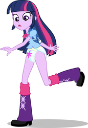 Size: 1493x2164 | Tagged: safe, artist:deathnyan, artist:mlpcutepic, twilight sparkle, equestria girls, g4, boots, cutie mark diapers, diaper, diaper edit, female, non-baby in diaper, open mouth, shoes, simple background, solo, vector, white background