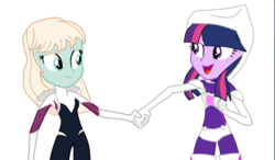 Size: 1212x710 | Tagged: safe, artist:kate232, artist:sempaisky, twilight sparkle, human, equestria girls, g4, crossover, equestria girls-ified, gwen stacy, humanized, male, marvel, simple background, spider-gwen, spider-man, spider-woman, superhero, transparent background