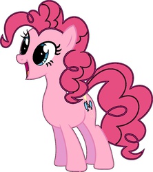 Size: 842x948 | Tagged: safe, pinkie pie, g4, simple background, vector, white background