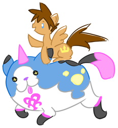 Size: 546x592 | Tagged: safe, artist:ask-the-fantasy-ponies, disney, dream eater, kingdom hearts, kingdom hearts 3d: dream drop distance, meow wow, ponified, sora