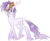 Size: 1022x846 | Tagged: safe, artist:faith-wolff, tree of harmony, oc, oc only, oc:harmony (heilos), classical unicorn, fanfic:the bridge, cloven hooves, elements of harmony, flower, flower in hair, horn, leonine tail, looking back, ponified, simple background, smiling, transparent background, unshorn fetlocks