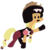 Size: 4388x4494 | Tagged: safe, artist:liracrown, applejack, earth pony, pony, g4, absurd resolution, cosplay, crossover, cyrillic, female, garnet (steven universe), larisa brokhman, mare, minimalist, russian, solo, steven universe, third eye, voice actor joke