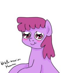 Size: 500x500 | Tagged: safe, artist:wrath-marionphauna, berry punch, berryshine, earth pony, pony, g4, female, solo