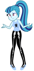 Size: 1112x2304 | Tagged: safe, artist:multilazyazz23, sonata dusk, equestria girls, g4, my little pony equestria girls: rainbow rocks, clothes, female, pastel goth, solo, tank top, wat