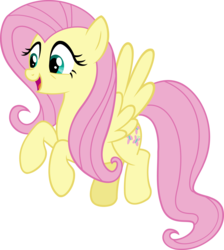 Size: 5366x6000 | Tagged: safe, artist:slb94, fluttershy, g4, absurd resolution, cute, flying, shyabetes, simple background, transparent background, vector