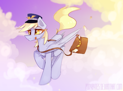 Size: 2376x1748 | Tagged: safe, artist:novabytes, derpy hooves, pegasus, pony, g4, female, mare, solo