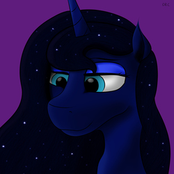 Size: 4000x4000 | Tagged: safe, artist:dr.chips, princess luna, g4, female, solo