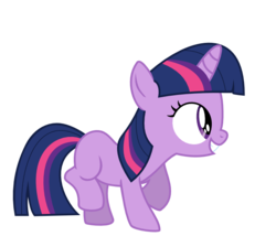 Size: 700x600 | Tagged: safe, artist:s.guri, twilight sparkle, g4, female, filly, filly twilight sparkle, simple background, smiling, transparent background, vector, younger