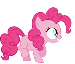 Size: 700x600 | Tagged: safe, artist:s.guri, pinkie pie, g4, filly, simple background, smiling, transparent background, vector