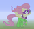 Size: 1228x1024 | Tagged: safe, fluttershy, saddle rager, g4, my little pony: friendship is magic, power ponies (episode), minecraft, minecraft pixel art, pixel art, power ponies