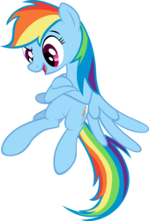 Size: 4407x6531 | Tagged: safe, artist:iamadinosaurrarrr, rainbow dash, g4, absurd resolution, female, simple background, solo, transparent background, vector