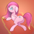 Size: 2000x2000 | Tagged: safe, artist:n3moni, pinkie pie, pegasus, pony, g4, butt, female, high res, pegasus pinkie pie, pinkamena diane pie, plot, race swap, solo