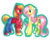 Size: 4800x3800 | Tagged: safe, artist:papaii123, big macintosh, fluttershy, earth pony, pony, g4, clothes, equestria girls outfit, male, ship:fluttermac, shipping, simple background, stallion, straight, transparent background