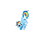 Size: 66x62 | Tagged: artist needed, source needed, safe, rainbow dash, g4, desktop ponies, simple background, solo, transparent background