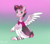 Size: 1024x896 | Tagged: safe, artist:rflzqt, oc, oc only, oc:plyr, pegasus, pony, blushing, clothes, femboy, male, short tail, sitting, spread wings, tongue out, wings