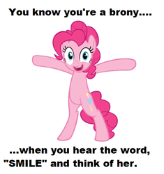 Size: 590x628 | Tagged: safe, artist:ipandacakes, pinkie pie, g4, female, image macro, meme, solo, text