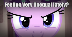 Size: 1297x675 | Tagged: safe, screencap, starlight glimmer, g4, the cutie map, bronybait, caption, equal sign, eyes, hypnosis, hypnosis ponies, image macro, meme