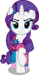 Size: 1682x3236 | Tagged: safe, artist:zacatron94, rarity, pony, unicorn, equestria girls, g4, life is a runway, clothes, equestria girls outfit, female, mare, ponified, simple background, solo, transparent background