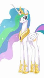 Size: 600x1067 | Tagged: safe, artist:miracle32, princess celestia, g4, female, solo